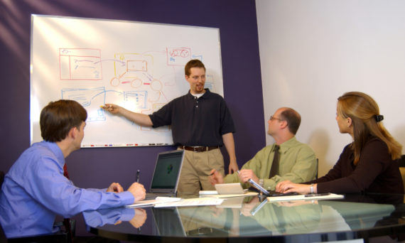 Lean Manufacturing Training Course Attendees - Value Stream Mapping