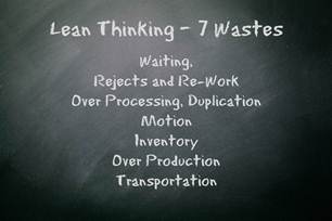 lean Manufacturing the 7 Wastes